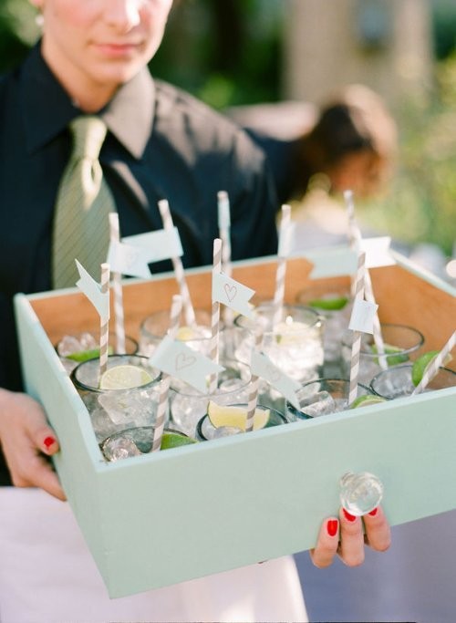 DO decorate your mason jars to coincide with the theme of your wedding